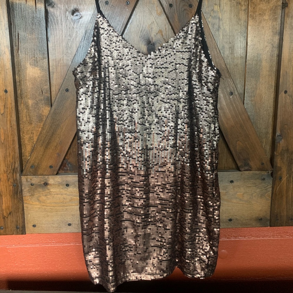 Dazzling ombré Christmas/New Years Eve dress